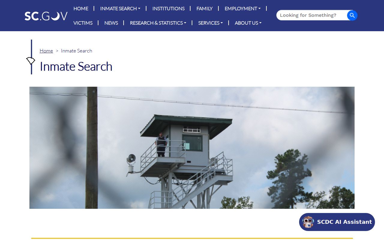 Aiken County arrest record state prison locator route
